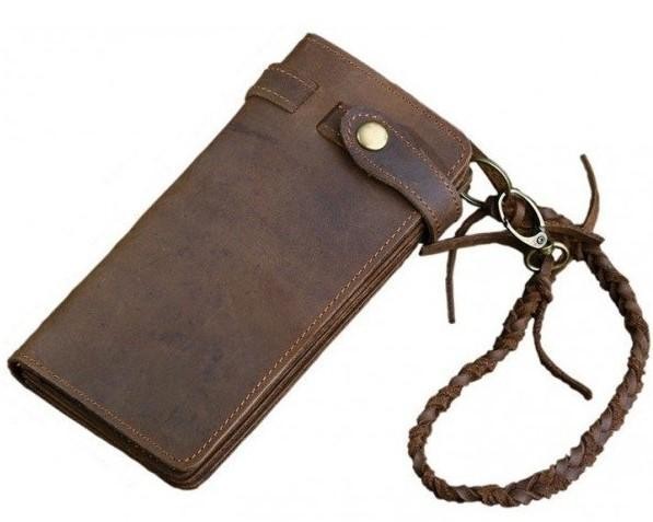 Портмоне чоловіче шкіряне Tiding Bag 8031R коричневе Київ - изображение 1