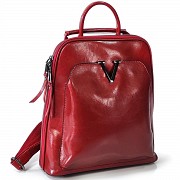 Жіночий червоний рюкзак міського типу Olivia Leather GR3-801R-BP Київ