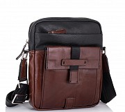 Чоловіча шкіряна сумка через плече Tiding Bag t0037 Київ