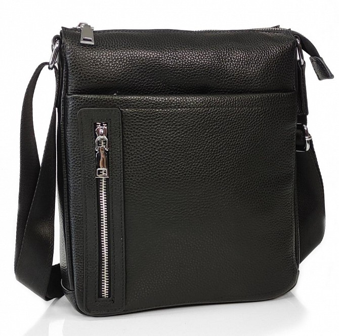 Месенджер класичний чорний Tiding Bag A25F-F-17629A Київ - изображение 1