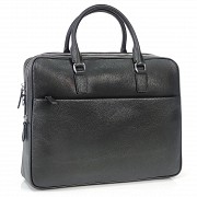 Сумка для ноутбука Tiding Bag NM29-9020-6-1A з натуральної шкіри чорного кольору Київ