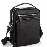 Барсетка чоловіча шкіряна через плече Tiding Bag M5608-1A Київ