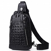 Стильна шкіряна сумка-слінг Tiding Bag FL-A25F-5010A Київ