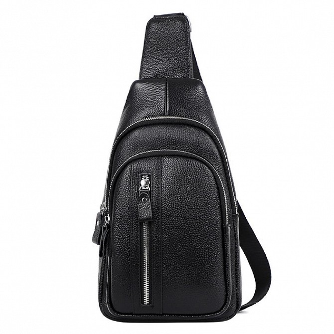 Сумка на одну шлейку чорна Tiding Bag FL-A25F-5055A Київ - изображение 1