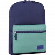 Наплічник Bagland Молодіжний mini 8 л. чорнильний/зелений (0050866) Київ