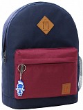 Наплічник Bagland Молодіжний W/R 17 л. 330 чорнильний/вишня (00533662) Київ