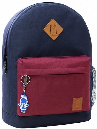 Наплічник Bagland Молодіжний W/R 17 л. 330 чорнильний/вишня (00533662) Київ - изображение 1