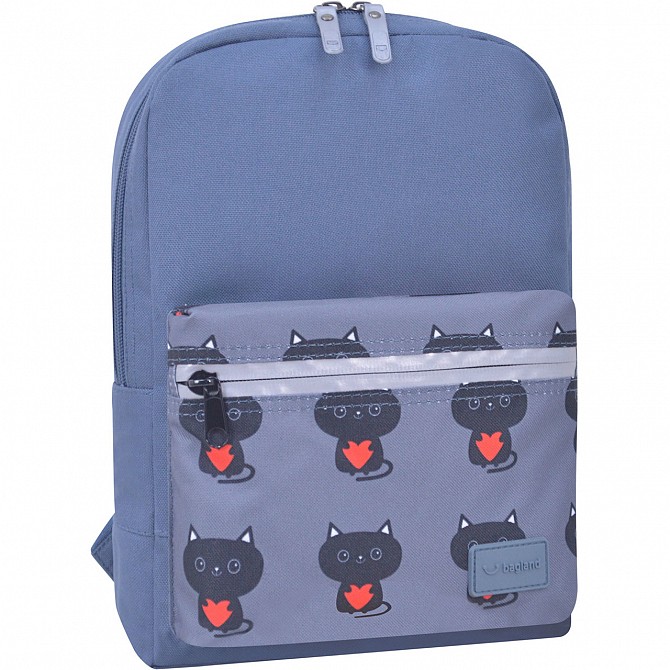 Наплічник Bagland Молодіжний mini 8 л. сірий 750 (0050866) Київ - изображение 1