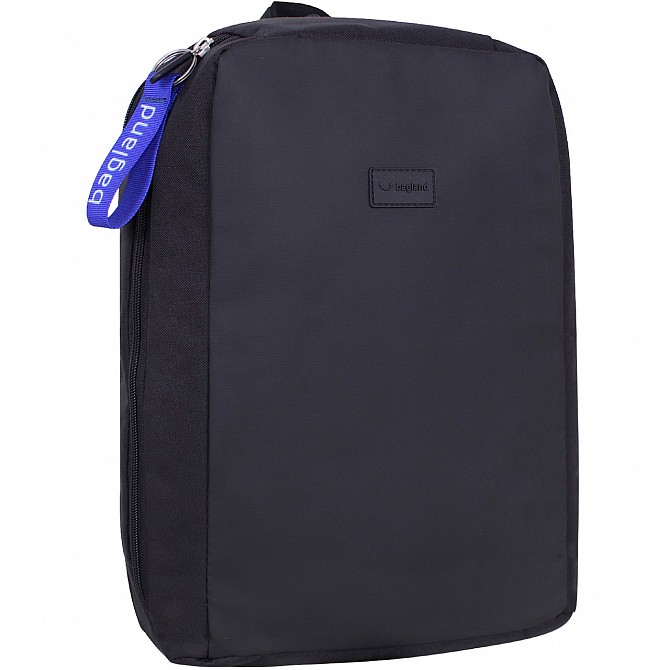 Рюкзак для ноутбука Bagland Joseph чорний/кожзам (0012766) Київ - изображение 1