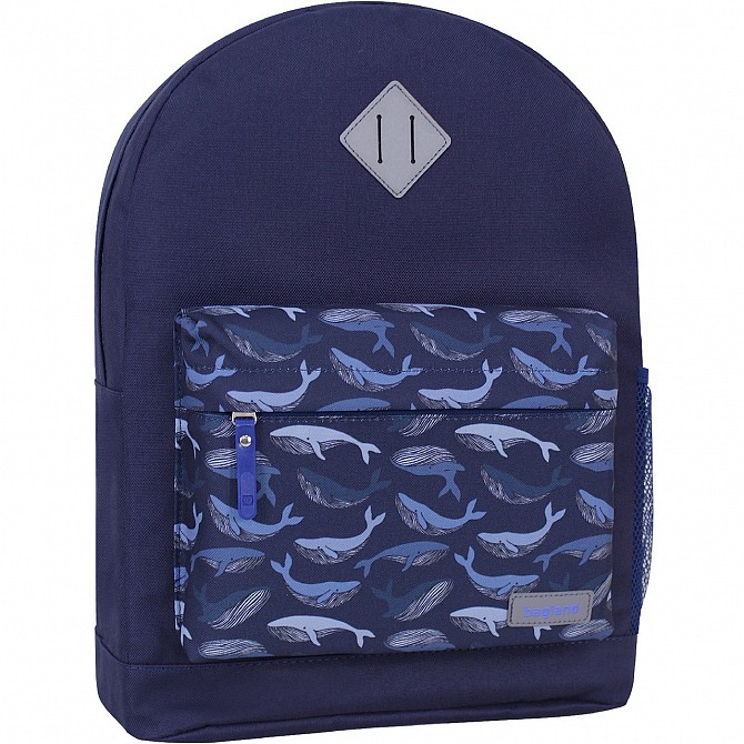 Наплічник Bagland Молодіжний W/R 17 л. чорнильний 974 (00533662) Київ - изображение 1