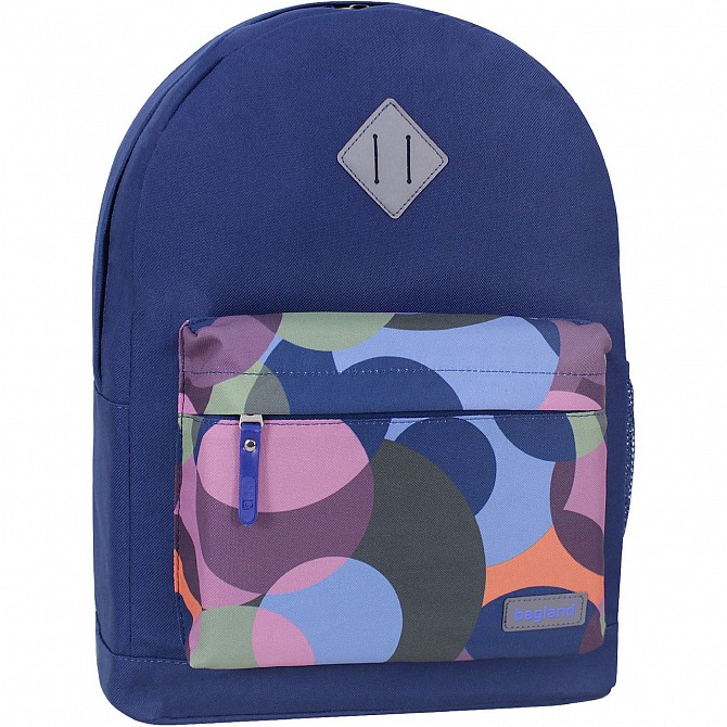 Наплічник Bagland Молодіжний W/R 17 л. чорнильний 852 (00533662) Київ - изображение 1