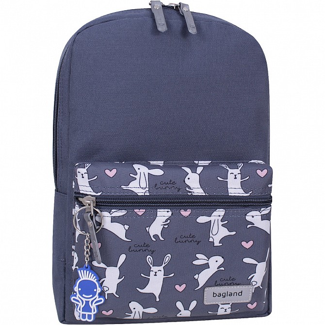 Наплічник Bagland Молодіжний mini 8 л. сірий 1108 (0050866) Київ - изображение 1
