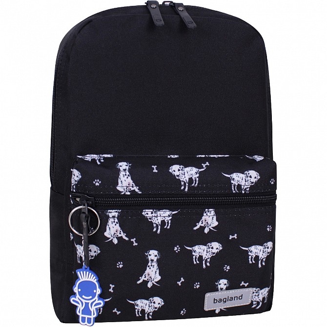 Наплічник Bagland Молодіжний mini 8 л. чорний 1117 (0050866) Київ - изображение 1