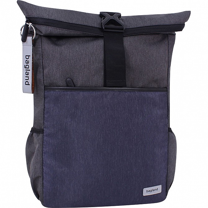 Рюкзак Bagland Sapphire 12 л. сірий/синій (0056769) Київ - изображение 1