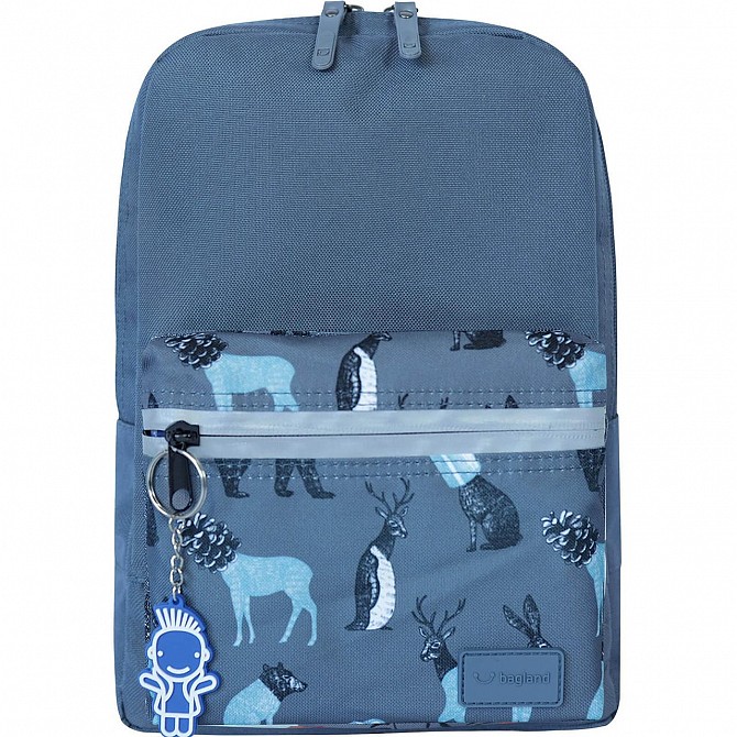 Наплічник Bagland Молодіжний mini 8 л. сірий 740 (0050866) Київ - изображение 1