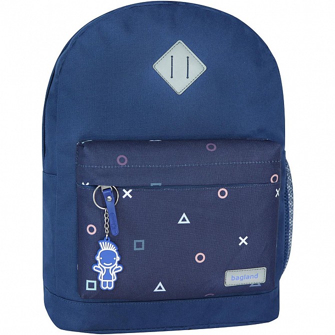 Наплічник Bagland Молодіжний W/R 17 л. чорнильний 749 (00533662) Київ - изображение 1