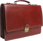 Мужской портфель из кожи Rovicky AWR-2-1 коричневый Київ