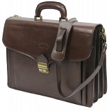 Портфель из натуральной кожи Rovicky AWR-6-2 темно-коричневый Київ