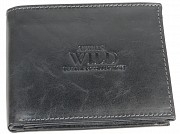 Мужское кожаное портмоне ALWAYS WILD SN992GT черный Київ