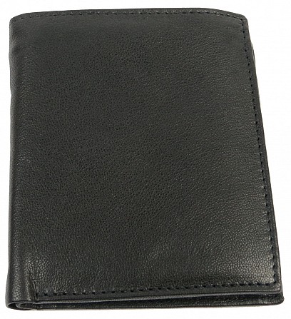 Мужское кожаное портмоне ALWAYS WILD S401ZGDN черный Київ - изображение 1