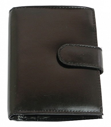 Мужское кожаное портмоне ALWAYS WILD SBLM06LCFL черный Київ - изображение 1