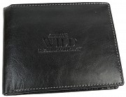 Мужское кожаное портмоне ALWAYS WILD SN7GT Black Київ
