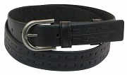 Ремень под брюки Skipper черный 3,3 см Киев