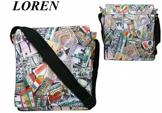 Сумка почтальонка Loren TN-1029 2145 разноцветная Киев - изображение 1