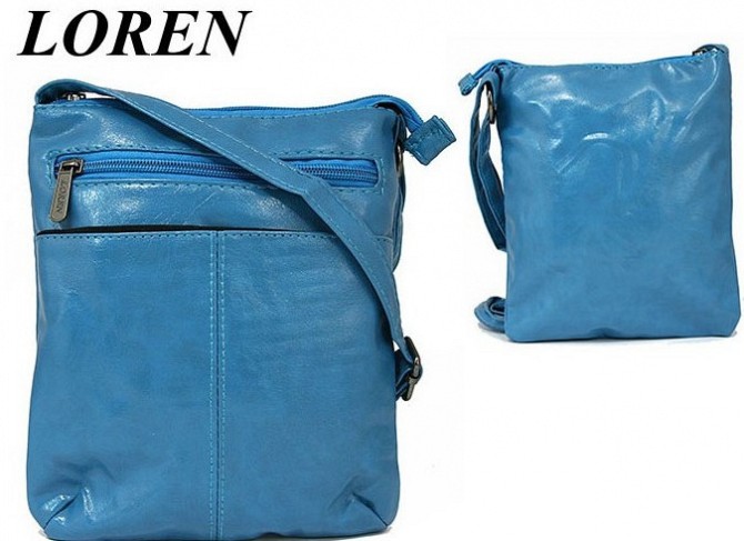 Молодежная сумка через плечо Loren LDN-13 blue Київ - изображение 1