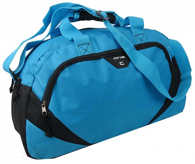 Спортивная сумка 24L Corvet голубая с черным Київ - изображение 1
