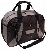 Спортивная сумка 28L Corvet SB1002 черная с серым Киев