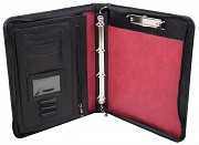 Мужская папка из кожзаменителя Portfolio Port03N черная Киев