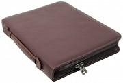 Деловая папка из кожзама Portfolio Port1006 коричневая Киев