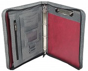 Мужская папка из эко кожи под крокодила Portfolio серая Киев