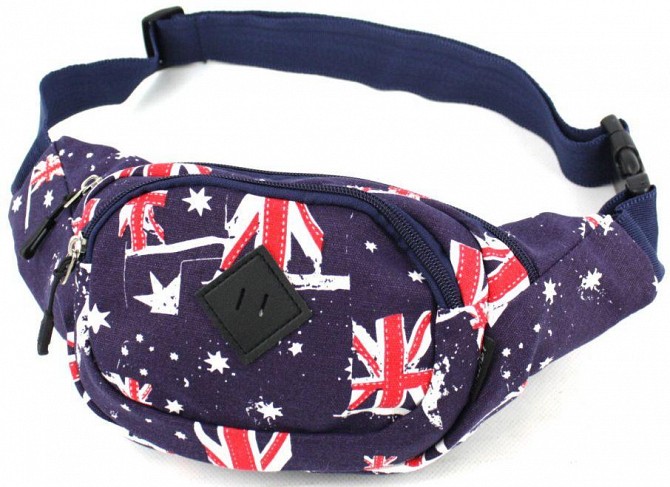 Сумка на пояс, бананка Wallaby 2901-6 синий Киев - изображение 1