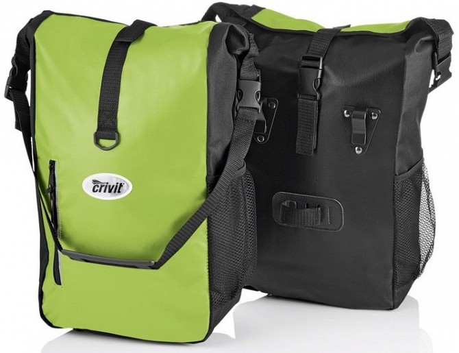 Велосумка на багажник с дождевиком 20 L Сrivit 300599 green Київ - изображение 1