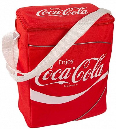 Термосумка, сумка холодильник Cola Classic 14L Coolbag V2021 красная Киев - изображение 1