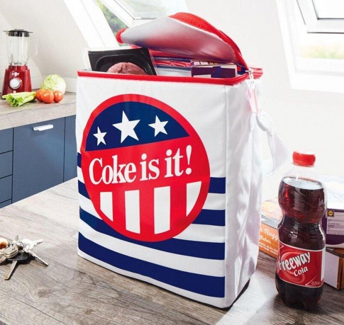 Термосумка Cola Classic Coolbag белая на 14л Киев - изображение 1