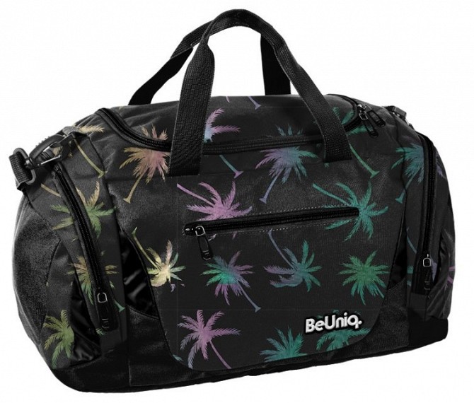 Женская спортивная сумка 27L Paso BeUniq Palm PPPL20-019 черная Киев - изображение 1