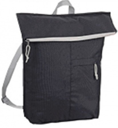 Складной рюкзак из полиэстера 18L Faltbarer Rucksack черный Киев - изображение 1