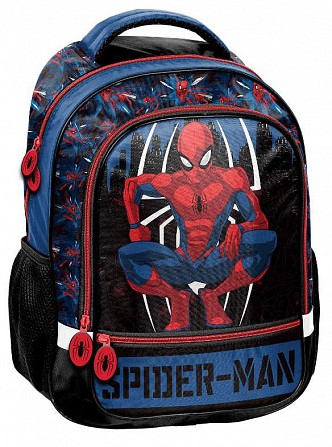 Школьный рюкзак с Человеком пауком Spider-Man Paso SPY-260 черный Киев - изображение 1