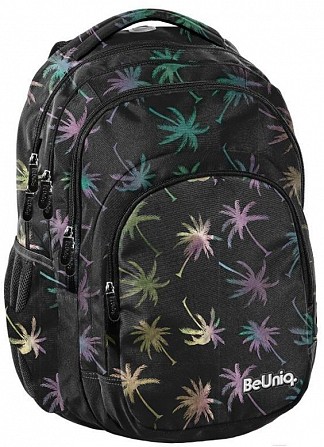 Женский рюкзак с пальмами 30L PASO PPPL20-2706 черный Киев - изображение 1