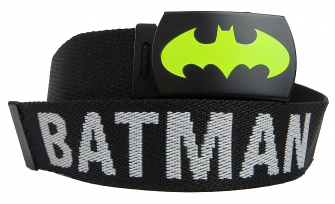 Детский тканевый ремень H&M DC Batman 102784 черный Київ - изображение 1
