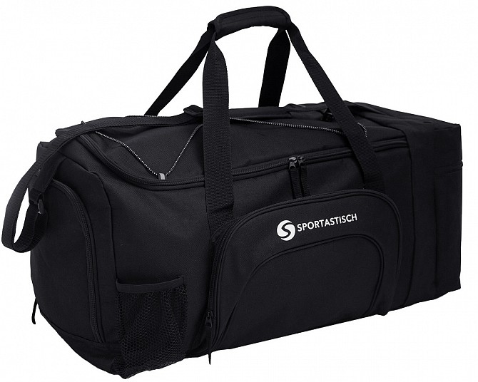 Спортивная сумка среднего размера 54L Sportastisch Sporty Bag черная Київ - изображение 1
