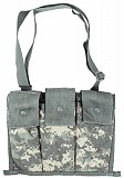 Подсумок тактический для трех магазинов М16, M4 Molle II Bandoleer Ammunition Pouch пиксель Київ