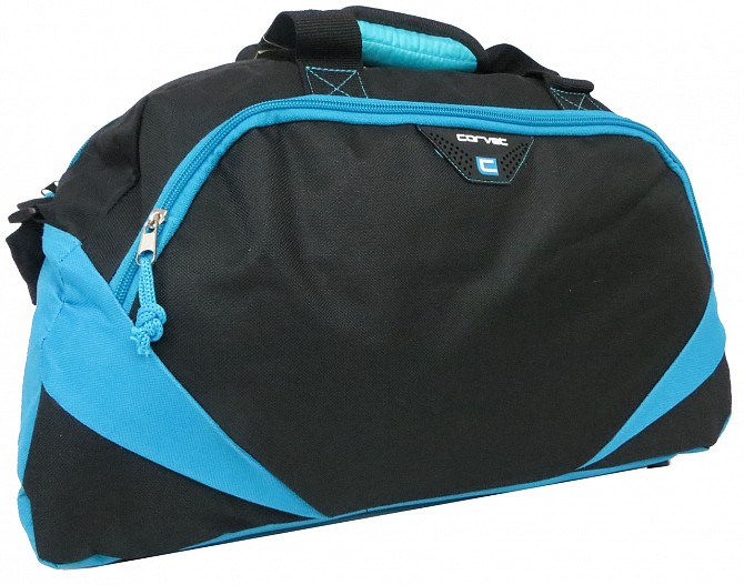 Спортивная сумка 24L Corvet SB1032-83 черная с голубым Киев - изображение 1