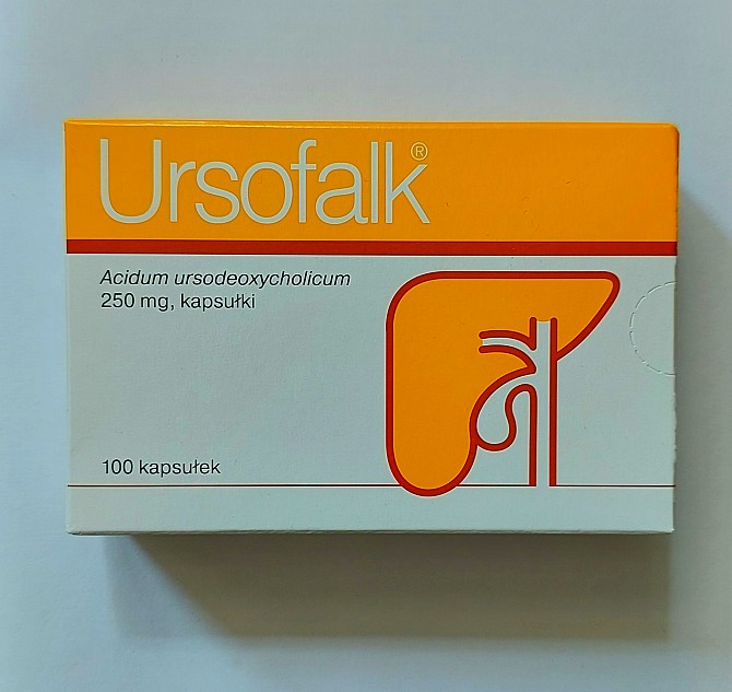 Урсофальк Ursofalk 250 mg на 100 шт Німеччина в наявності Киев - изображение 1