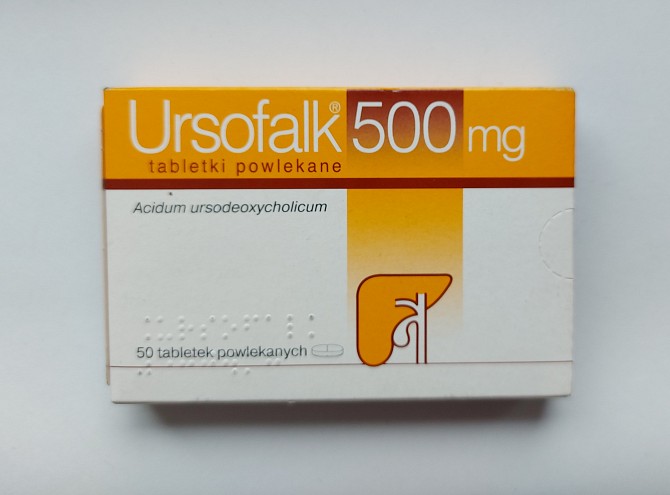 Урсофальк Ursofalk 500 mg на 50 шт Німеччина в наявності Київ - изображение 1
