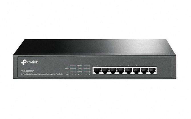 Уникальный коммутатор TP-Link TL-SG1008MP с защитой портов Київ - изображение 1