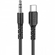 AUX кабель Hoco UPA17 Type-C 1m Black (Код товару:20289) Харьков